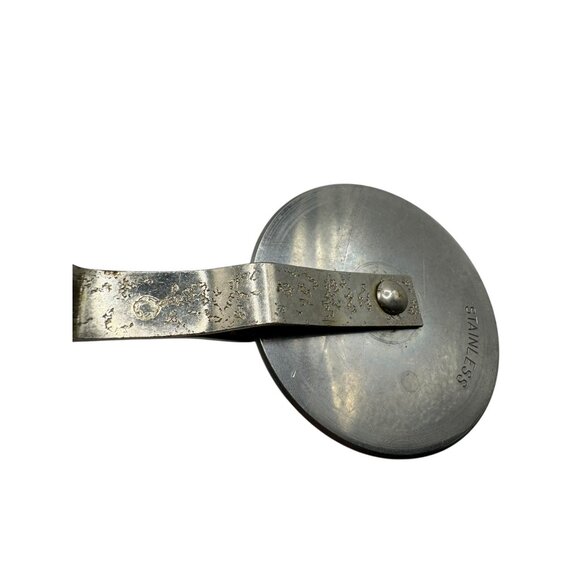 Vintage Stainless Steel Pastry Cutter With Rustic Finish Baking Kitchen - Picture 6 of 8